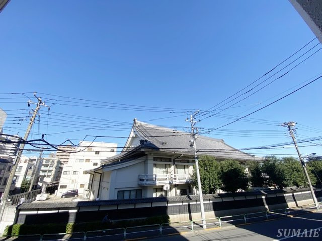 クレストコート西巣鴨の展望|バルコニーからの景色です