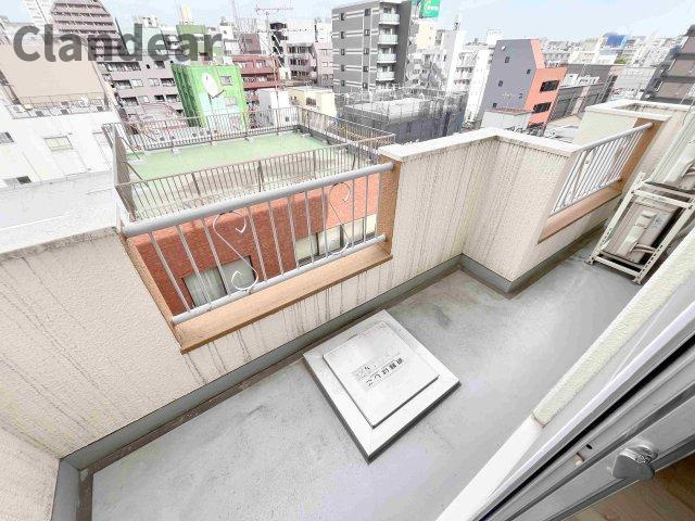 シュロス錦糸町のバルコニー