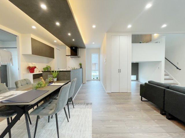 新築戸建・新築建売　郡山市東原　富田東小・富田中の居間・リビング