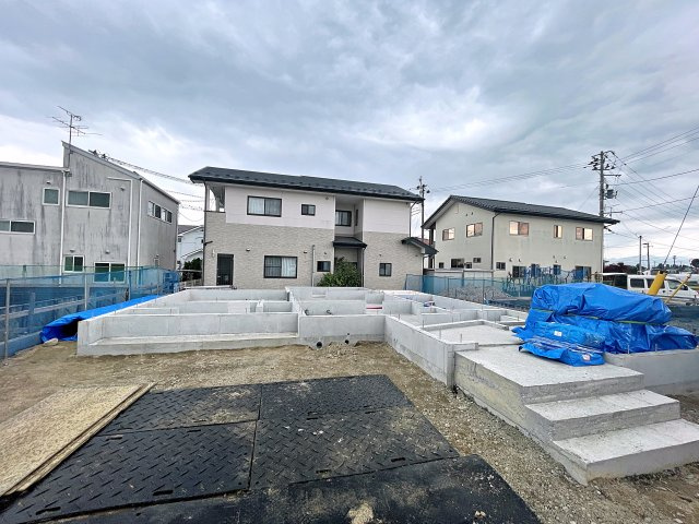 新築戸建・新築建売　郡山市東原　富田東小・富田中の外観