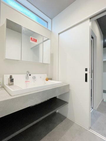 新築戸建・新築建売　郡山市東原　富田東小・富田中の設備|スキップフロアにはカウンターキッチンもついているのでリビングの様子を見ながら作業もできます！
