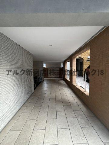 山手曙橋マンションのエントランス