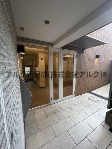 山手曙橋マンションのロビー