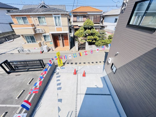 松戸市小金きよしケ丘４丁目新築戸建（小金きよしケ丘３期）の展望|バルコニーより道路側眺望