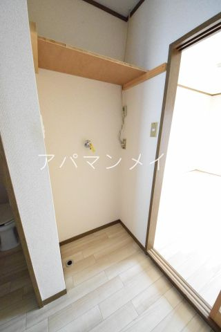 【設備】 | 第二サフランハイツ | 洗濯機置き場になります。