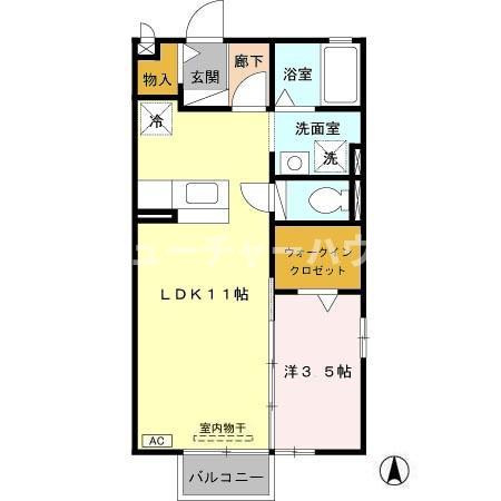イルソーレの間取り