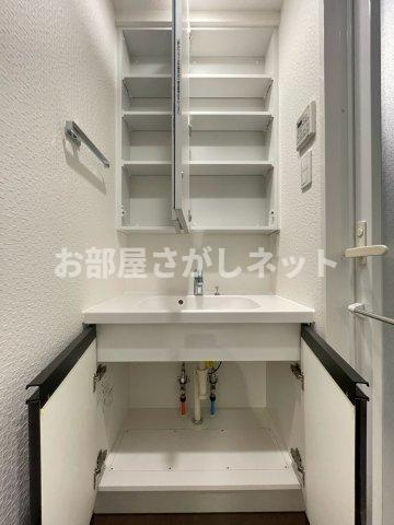 DIPS十条仲原WEST【おとり物件なし】#学生・社会人にオススメ！初期費用分割払いOK！の独立洗面台