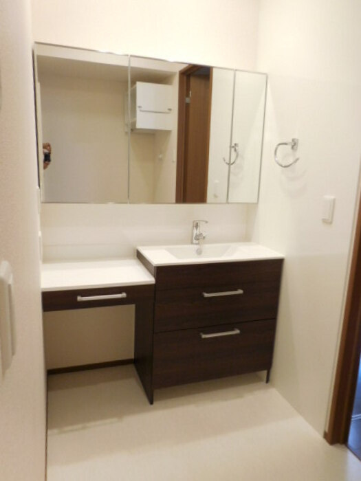 カサデコリーナの洗面所