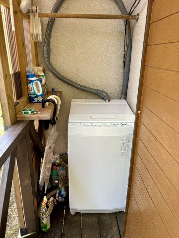 函南町　伊豆エメラルドタウンのランドリースペース|洗濯機置場