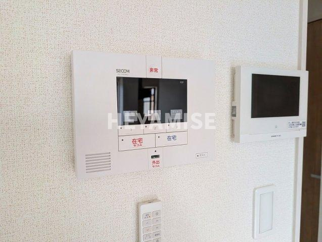 フラワーハイツ壱番館のセキュリティ|※室内画像は別号室のもの