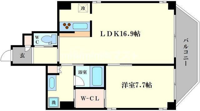 B-PROUD天満橋の間取り