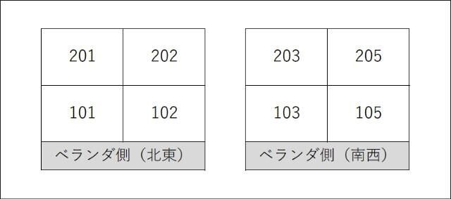 セント・メゾン浦安（Ｅ－１００）の区画図