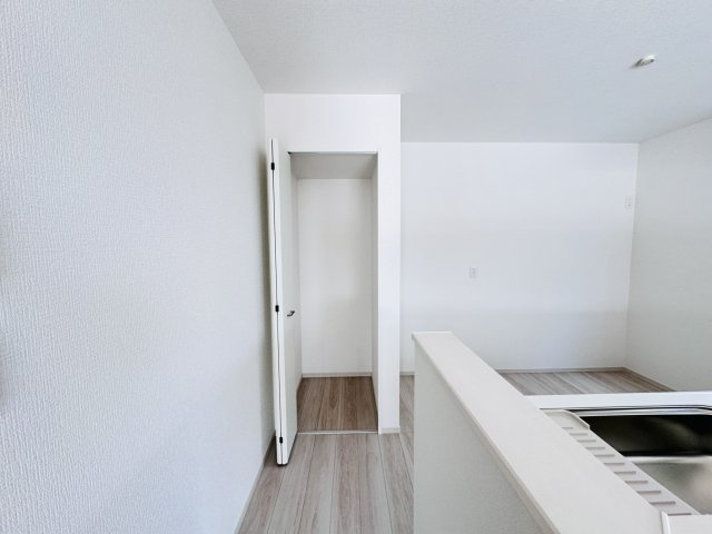 流山市松ケ丘６丁目新築戸建（松ケ丘17期）の収納|キッチン横・パントリースペース