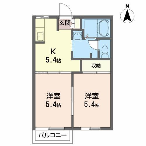 ディアスＴ＆Ｙ Ｂの間取り