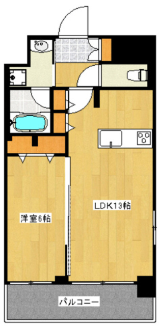 ユナイトの間取り|1LDKのお部屋です！