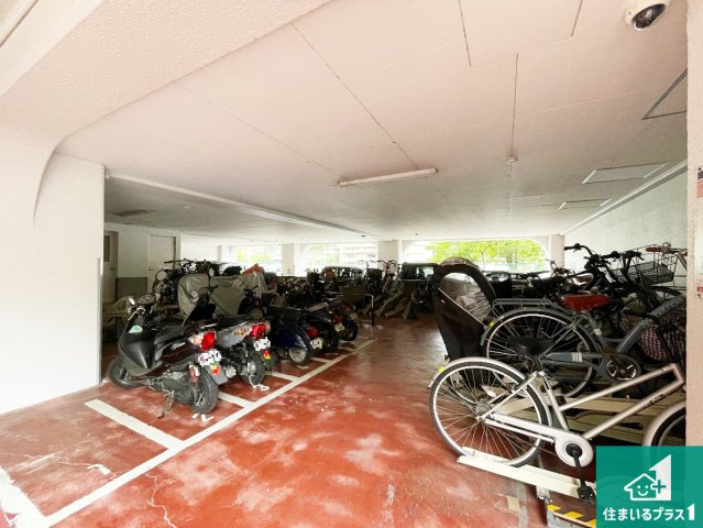 ローズハイツ宝塚の駐輪場|駐輪場です！