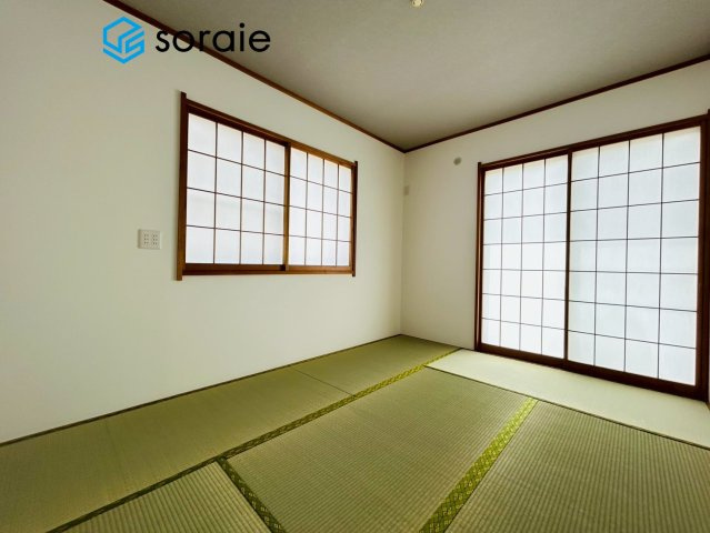 狭山市柏原全1棟　中古戸建の和室|4/24　撮影