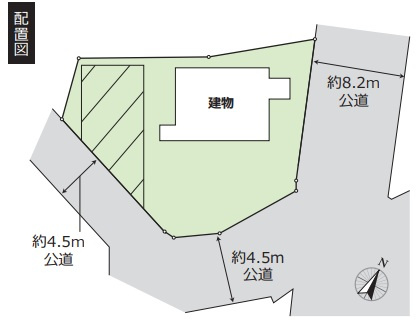 狭山市柏原全1棟　中古戸建の区画図