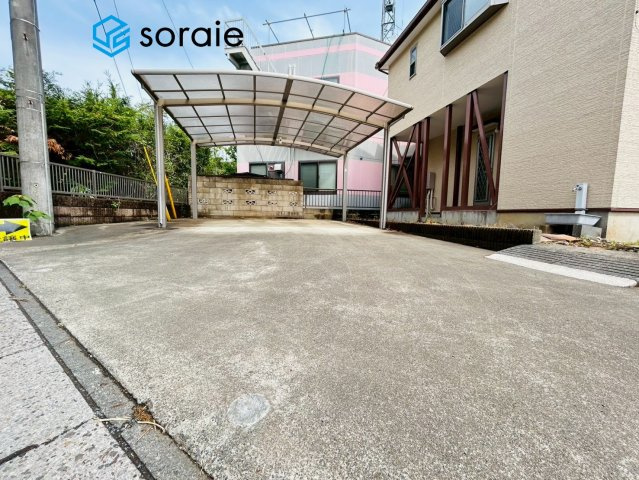 狭山市柏原全1棟　中古戸建の駐車場|4/24　撮影