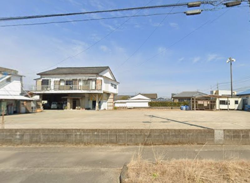 都城市上長飯町の売地の外観