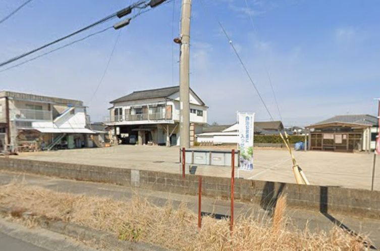 都城市上長飯町の売地の外観