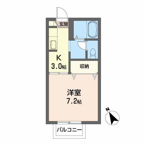 ディアス フラッツの間取り