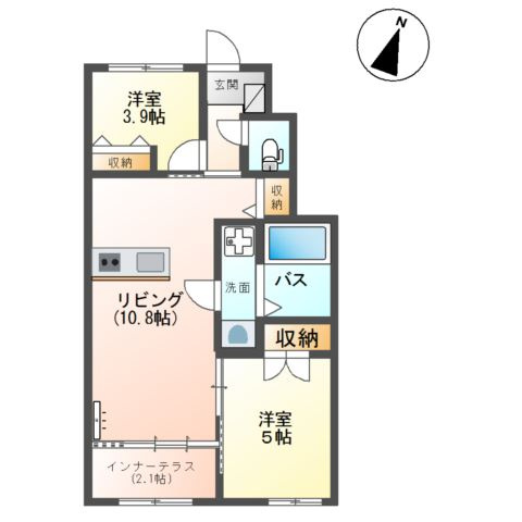 【間取り】 | ラグーナ青葉台 | 現況優先となります。現地にて間取り・仕様等をお確かめ下さい。
