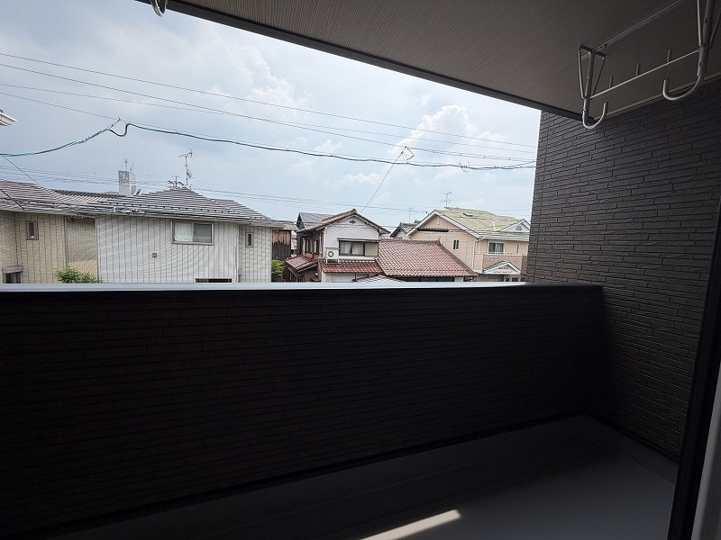 各務原市那加日吉町のバルコニー