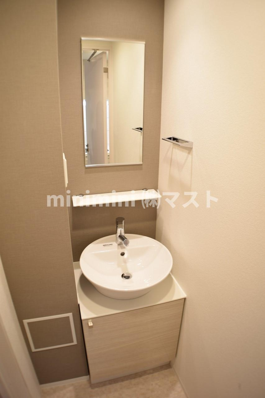 エスリード阿波座パークレジデンスの洗面所