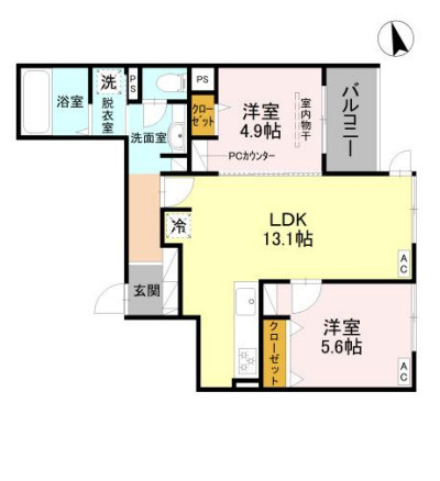 【間取り】 | シュトラール鳳