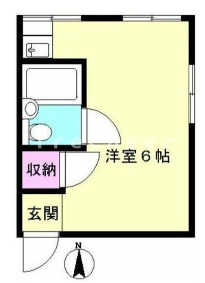 【間取り】 | コーポ富士