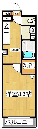 ルミエール二子の間取り