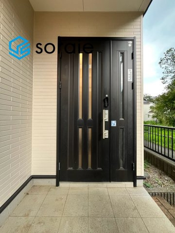 川越市南大塚6丁目　中古戸建の玄関|8/22撮影