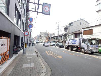 プレサンス京都東山CityLife（シティライフ）の周辺|前面道路