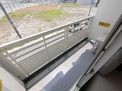 クレイノＷＡＫＡＮＡⅡのバルコニー