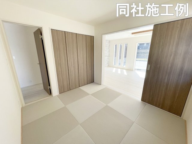 新築戸建　ブルーミングガーデン古世町3丁目の和室|同社施工例