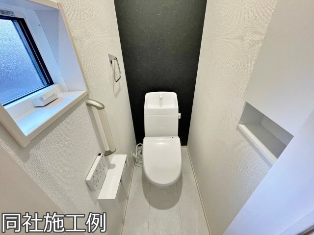 新築戸建　ブルーミングガーデン古世町3丁目のトイレ|同社施工例