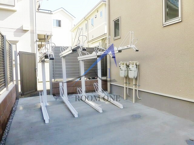 クエルボ烏山のその他共用部分|駐輪場です。