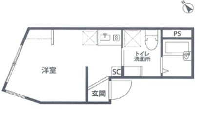 Reberty東十条の間取り