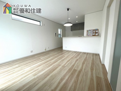 【居間・リビング】 | 新築戸建　神戸市西区持子2丁目