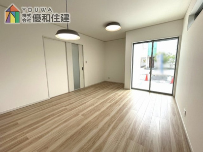 【居間・リビング】 | 新築戸建　神戸市西区持子2丁目
