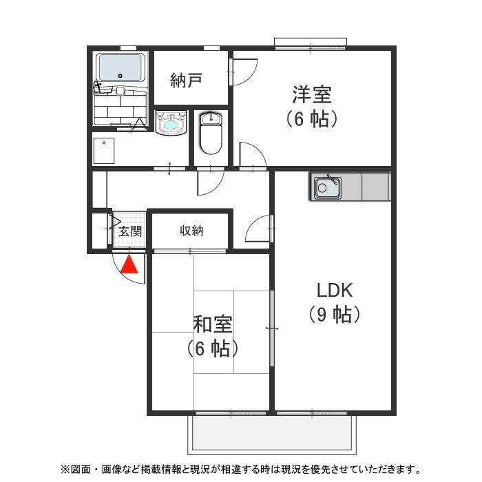 カサフェリス　Ａの間取り
