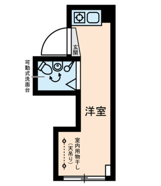 ダイヤモンドレジデンス湯島の間取り|間取りです。