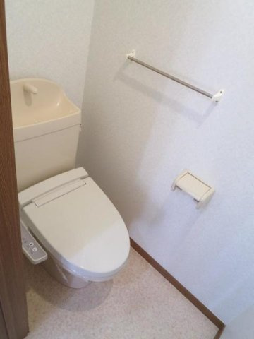 サンシェール　Ａのトイレ|トイレもきれいです