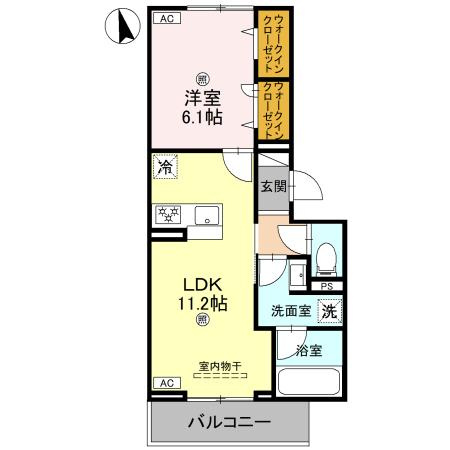 D's阿保の間取り
