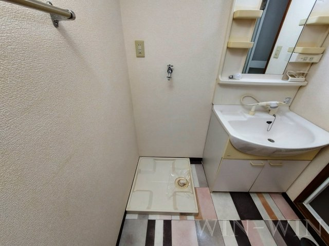 ボンヌシャンス 壱番館の洗面所