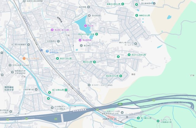 5(土)6(日)現地説明会！◆柏原市田辺　限定1邸の地図