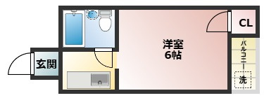 【間取り】 | バードヒル古川橋
