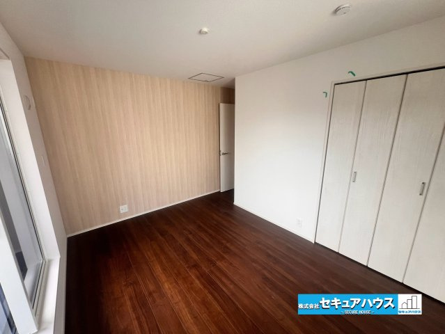 【完成】名古屋市南区砂口町　全7棟の洋室|【洋室】
◆お子様のお部屋や主寝室、来客時の宿泊室、趣味のお部屋としてもご利用いただけます♪