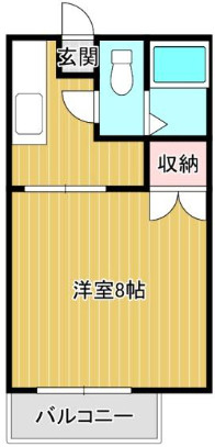 【間取り】 | ハイツ西田